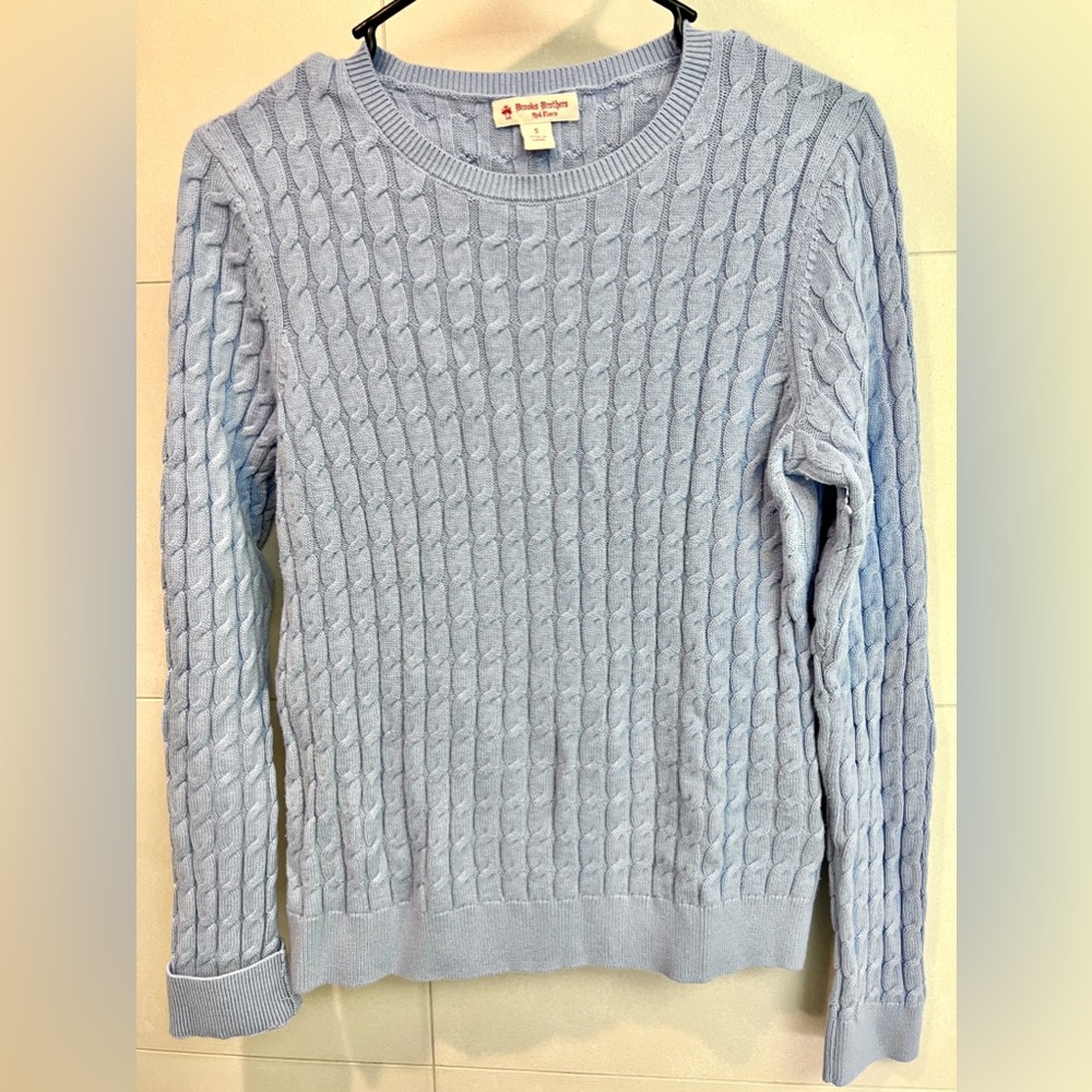 Brooks Brothers Cable Knit Sweater Small